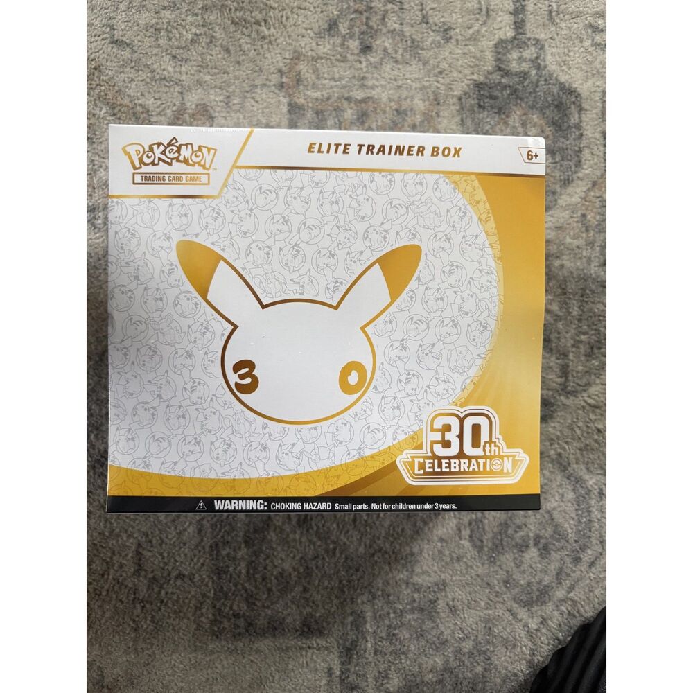 POKEMON 30th Anniversary Celebration ETB Elite Trainer Box (Factory Sealed)